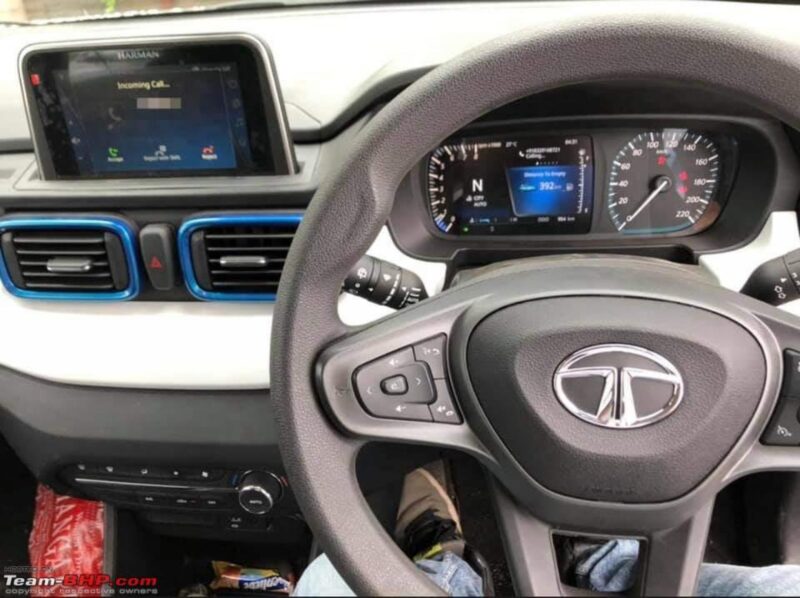 Tata Punch interior with dual-tone theme teased ahead of launch