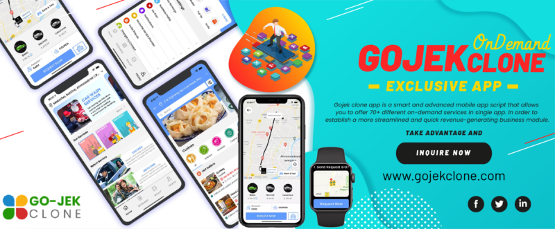 BUILD YOUR OWN BUSINESS INTO BIG BRAND WITH GOJEK CLONE APP