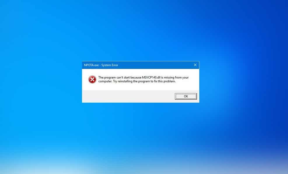 MSVCP140.dll File is Missing? Here’s How to Fix It