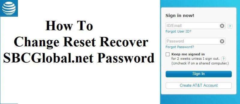 How to Reset/Recover or Change SBC Global Email Password?