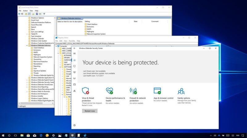 How to Turn Off/Disable/Uninstall Windows Defender for Windows 10?