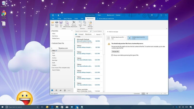 Instructions To Setup and Configure Yahoo Mail in Outlook Email Client (All Versions)