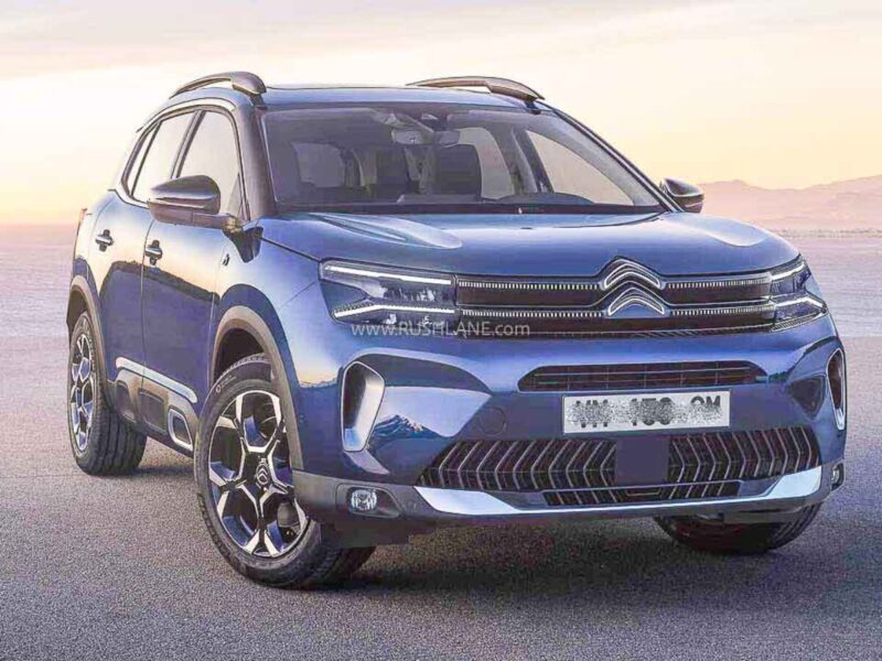 2022 Citroen C5 Aircross Facelift Launched In India At Rs.