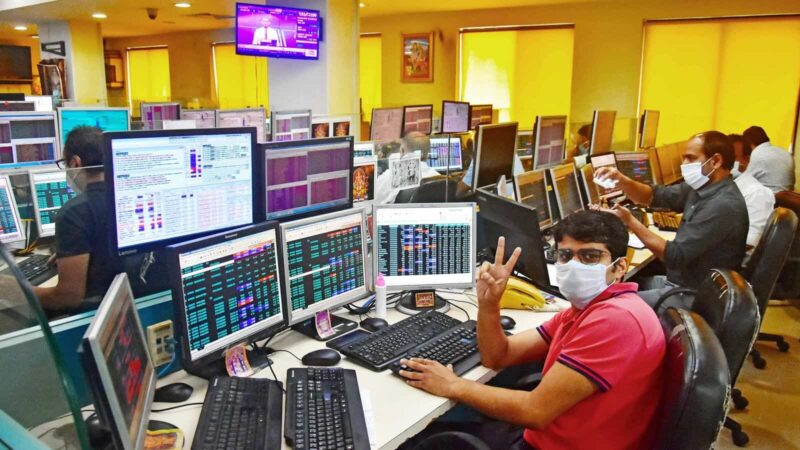 Stock Market LIVE: Indices at record high, Nifty tops 18,600; Oil & Gas shines