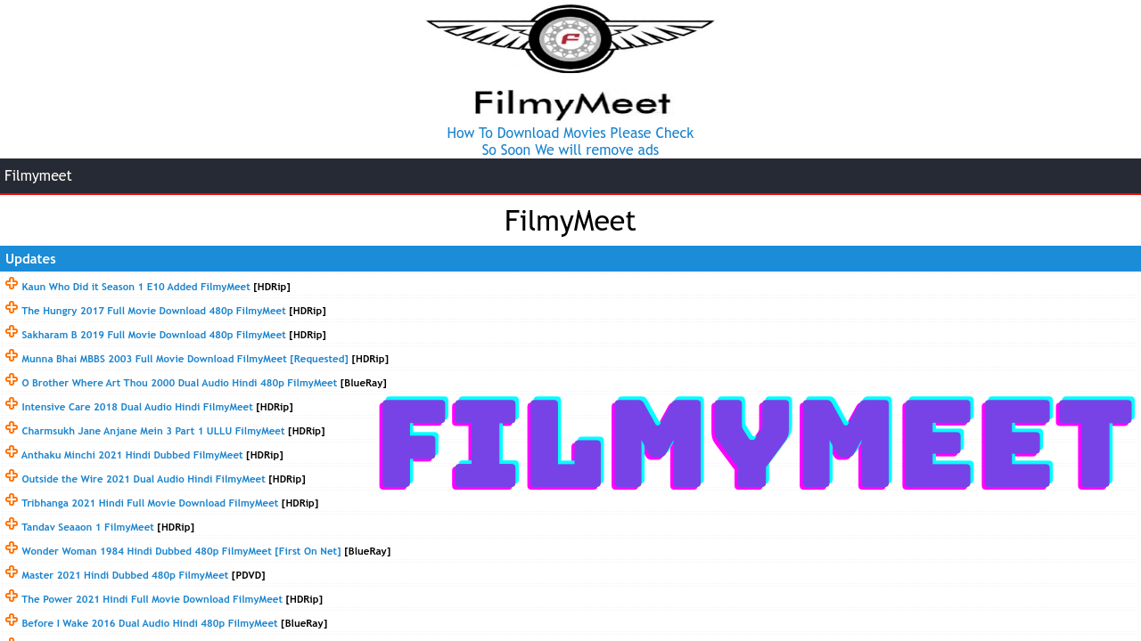 Filmymeet5 2023- filmymeet com Top website to Download Hollywood and Bollywood  free Online