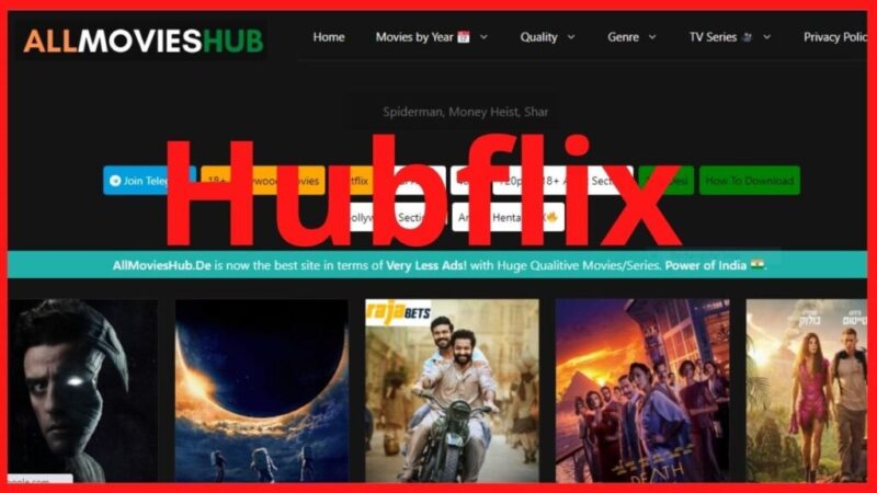 Hubflix 2023: Hubflix com Official website to download 300mb Movies, 480p Movies, 720p  Bollywood and Hollywood Movies in Online