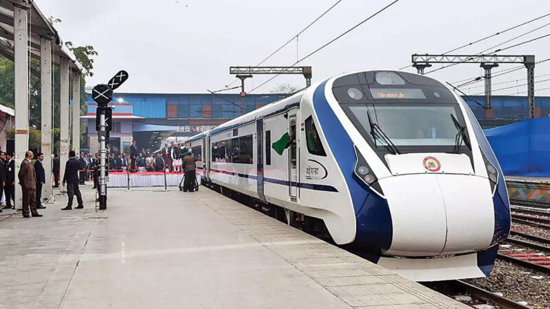Railway stocks surge on lowest bid for Vande Bharat trains